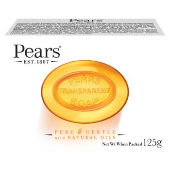 Pears Transparent Soap Bar with Natural Oils 125g