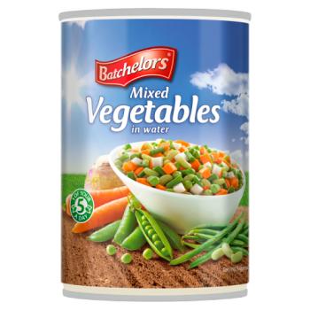 Batchelors Mixed Vegetables in Water 400g
