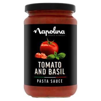 Napolina Tomato And Basil Pasta Sauce 350g