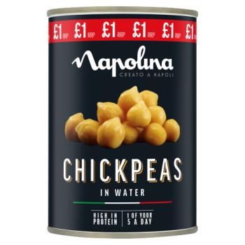 Napolina Chickpeas in Water 400g