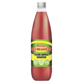 Swizzels Refreshers Sour Apple Squash 1 Litre