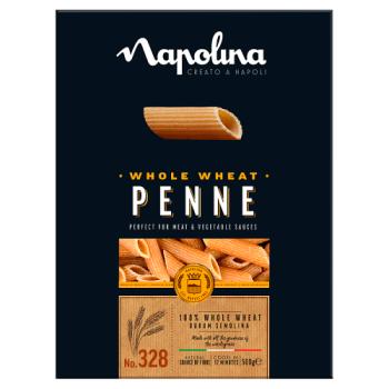 Napolina Whole Wheat Penne No. 328 Pasta 500g