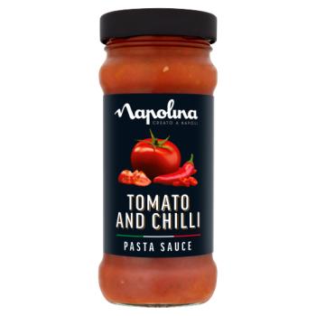 Napolina Tomato And Chilli Pasta Sauce 350g