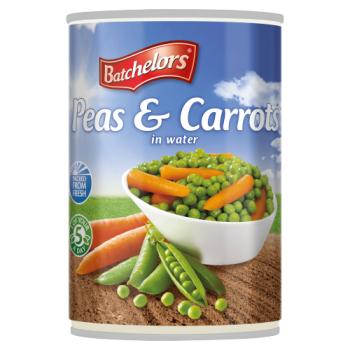 Batchelors Peas & Carrots in Water 400g