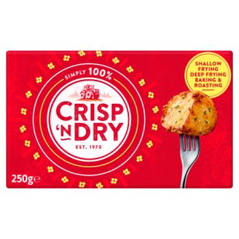 Crisp 'n Dry Simply 100% White Cooking Fat 250g