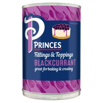 Princes Fillings & Toppings Blackcurrant 410g