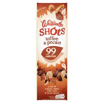 Whitworths Toffee & Pecan Shots 25g