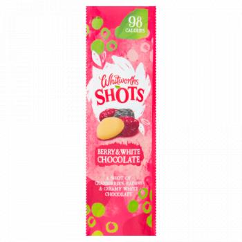 Whitworths Shots Berry & White Chocolate 25g