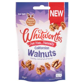 Whitworths Californian Walnuts 55g