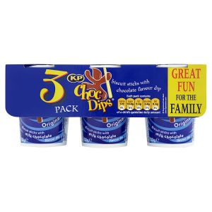 KP Choc Dips Pack 3 x 32g