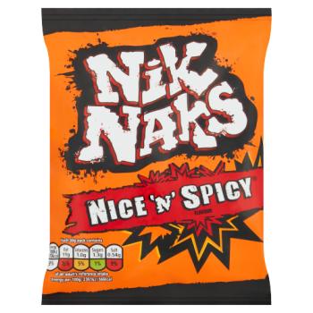 Nik Naks Nice 'N' Spicy Crisps 30g