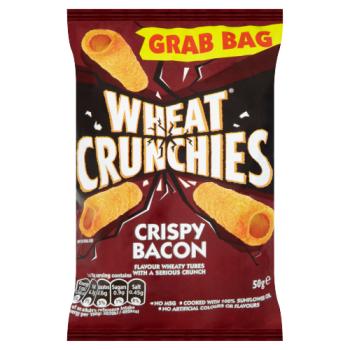 Wheat Crunchies Bacon Crisps 50g