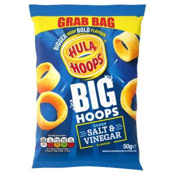 Hula Hoops Big Hoops Salt & Vinegar
