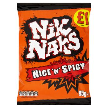 Nik Naks Nice 'N' Spicy Flavour 95g PMP