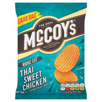 McCoy's Thai Sweet Chicken Crisps 47.5g