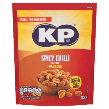 KP Spicy Chilli Flavour Peanuts 225g