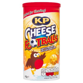 KP Cheese Footballs 142g