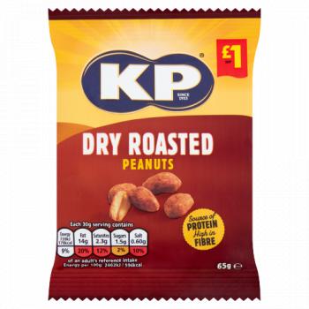 Kp Dry Roasted Peanuts PmÂ£1