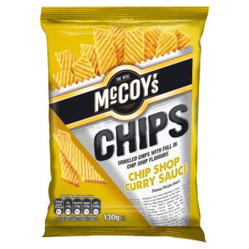 Mccoy's Chip Shop Curry Sauce Flavour P