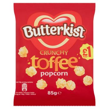 Butterkist Crunchy Toffee Popcorn 85g PM £1