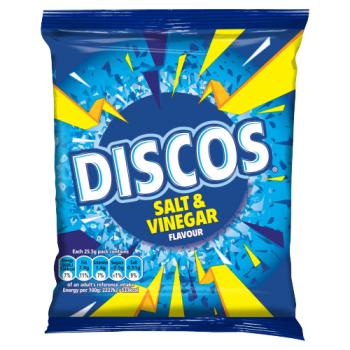 Discos Salt & Vinegar Crisps 25.5g