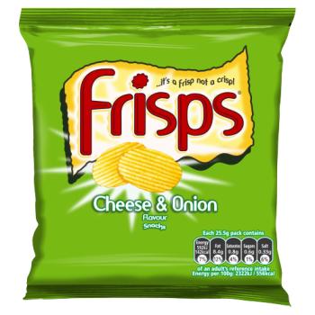 Frisps Cheese & Onion Crisps 25.5g