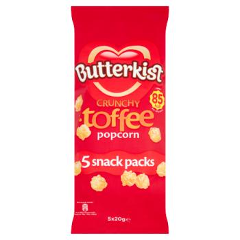 Butterkist Crunchy Toffee Popcorn 5 Pack