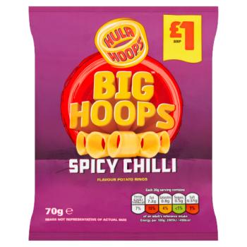 H/hoops Big Hoops Spicy Chilli