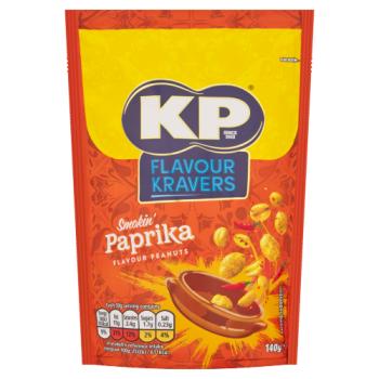 KP Smokin' Paprika Flavour Peanuts 140g