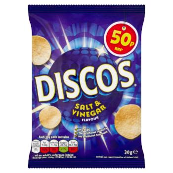 Discos Salt & Vinegar Flavour 30g