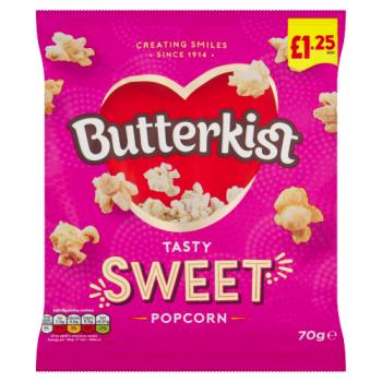 Butterkist Tasty Sweet Popcorn 70g