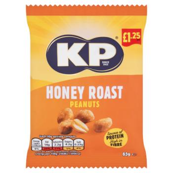 KP Honey Roast Peanuts 65g