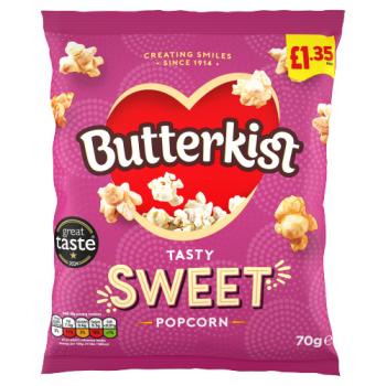 Butterkist Tasty Sweet Popcorn 70g