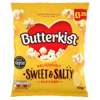Butterkist Deliciously Sweet & Salty Popcorn 70g
