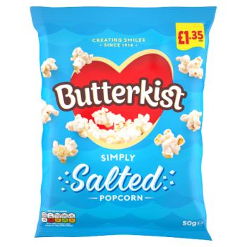 Butterkist Simply Salted Popcorn 50g