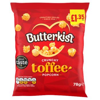 Butterkist Crunchy Toffee Popcorn 78g