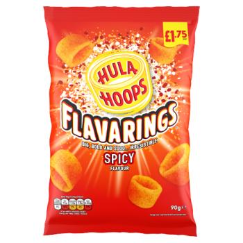 Hula Hoops Flavarings Spicy Flavour 90g