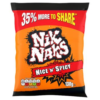 Nik Naks Nice 'N' Spicy Flavour 130g