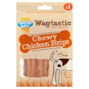 Good Boy Wagtastic Chewy Chicken Strips 80g