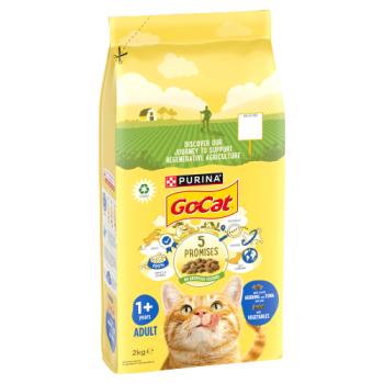 Go-Cat with a Tasty Herring and Tuna Mix and with Vegetables 1+ Years Adult 2kg