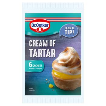 Dr. Oetker Cream of Tartar 6 x 5g