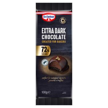 Dr. Oetker Extra Dark Chocolate 100g