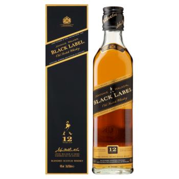Johnnie Walker Black Label Blended Scotch Whisky 35cl