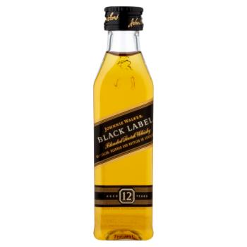 Johnnie Walker Black Label Blended Scotch Whisky 5cl