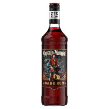 Captain Morgan Dark Rum 70cl £17.29 PMP 06x01