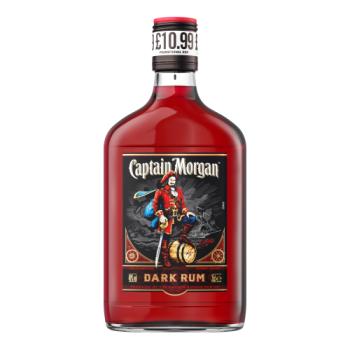 Captain Morgan Dark Rum 40% vol 35cl £10.99 PMP 04x06