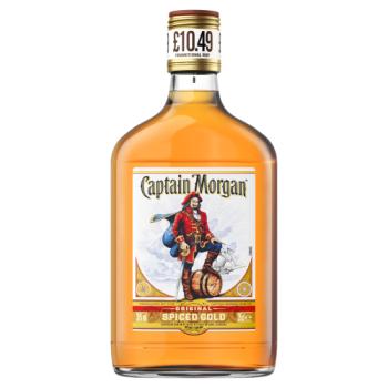 Captain Morgan Original Spiced Gold Rum Based Spirit Drink 35% vol 35cl £10.49 PMP 04x06