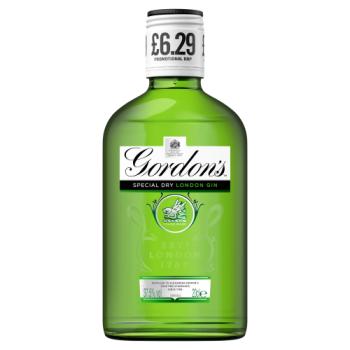 Gordon's London Dry Gin 37.5% vol 20cl PMP £6.29