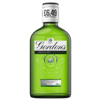 Gordon's London Dry Gin 37.5% vol 20cl PMP £6.29