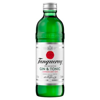 Tanqueray London Dry Gin & Tonic 275ml Ready To Drink Premix Bottle
